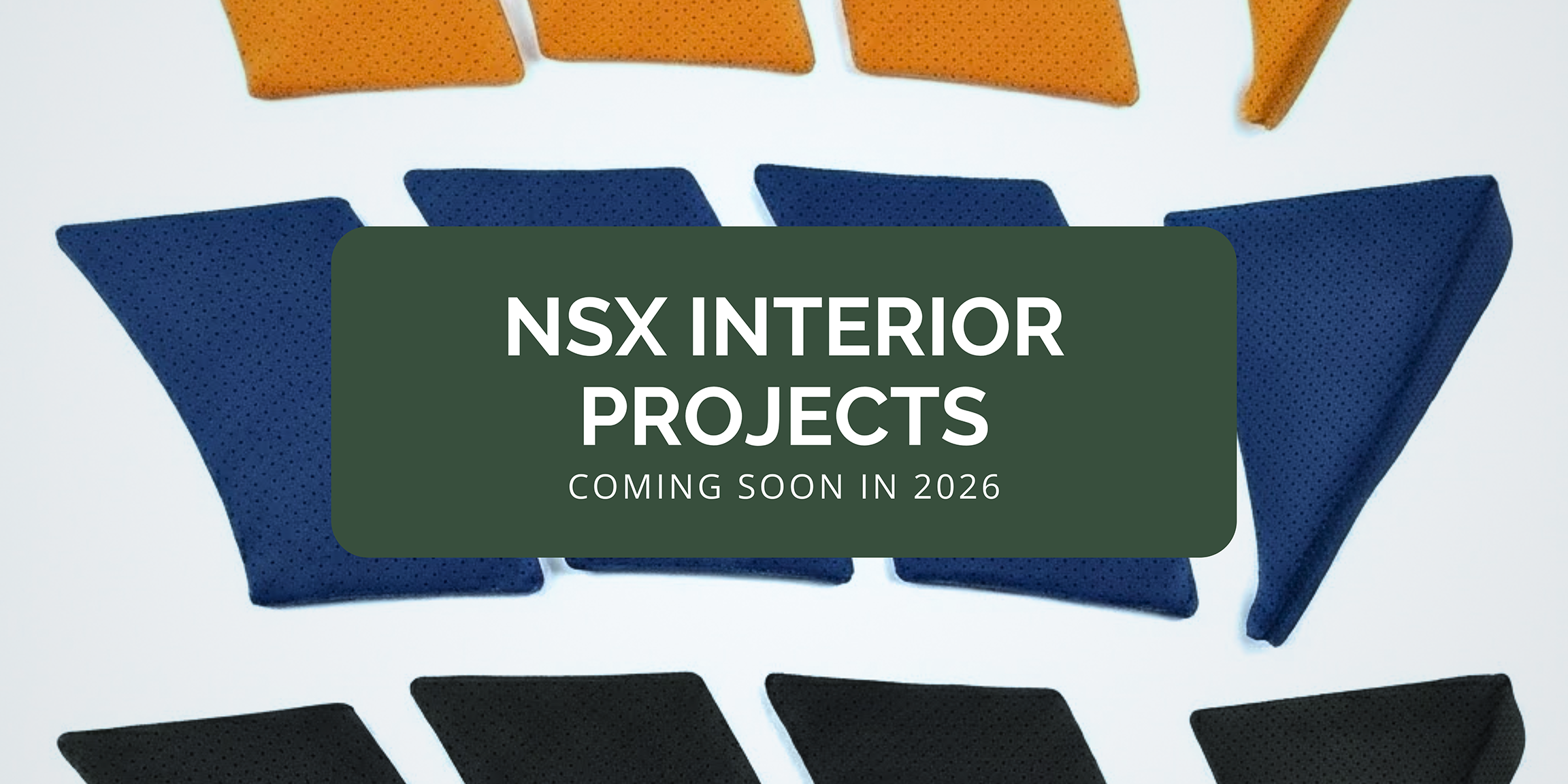 New NSX Interior Projects Coming Soon in 2026